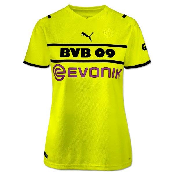 Trikot Dortmund CUP Damen 2021-2022 Günstige Fußballtrikots